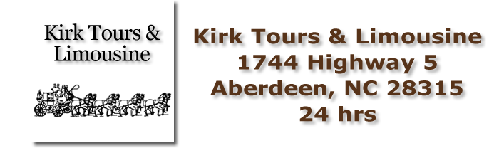 Kirk Tours and Limousine Inside Pinehurst